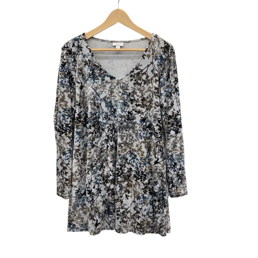 Pure J. Jill Velour Tunic